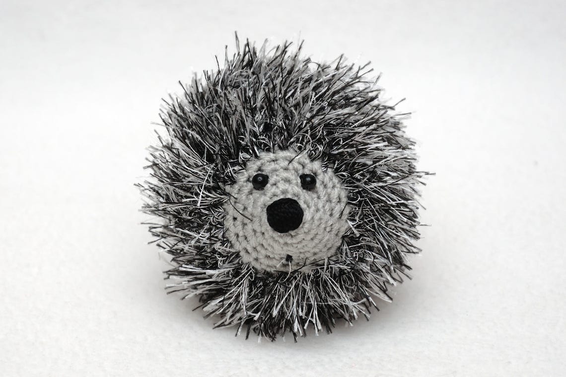 Gift for Kids Toys Crochet Hedgehog Plushie Stuffed Animal | Etsy