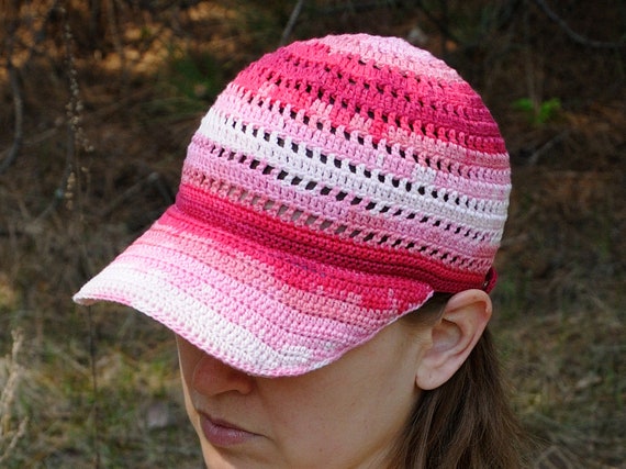 crochet baseball cap pattern