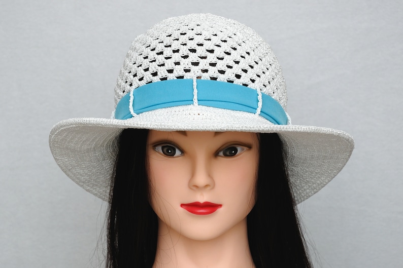 Crochet Beach Hat Floppy Sun Hats Womens hats Crochet Hat Beach Accessories Wide Brim Hat Summer outfits Vacation accessories Casual Hat