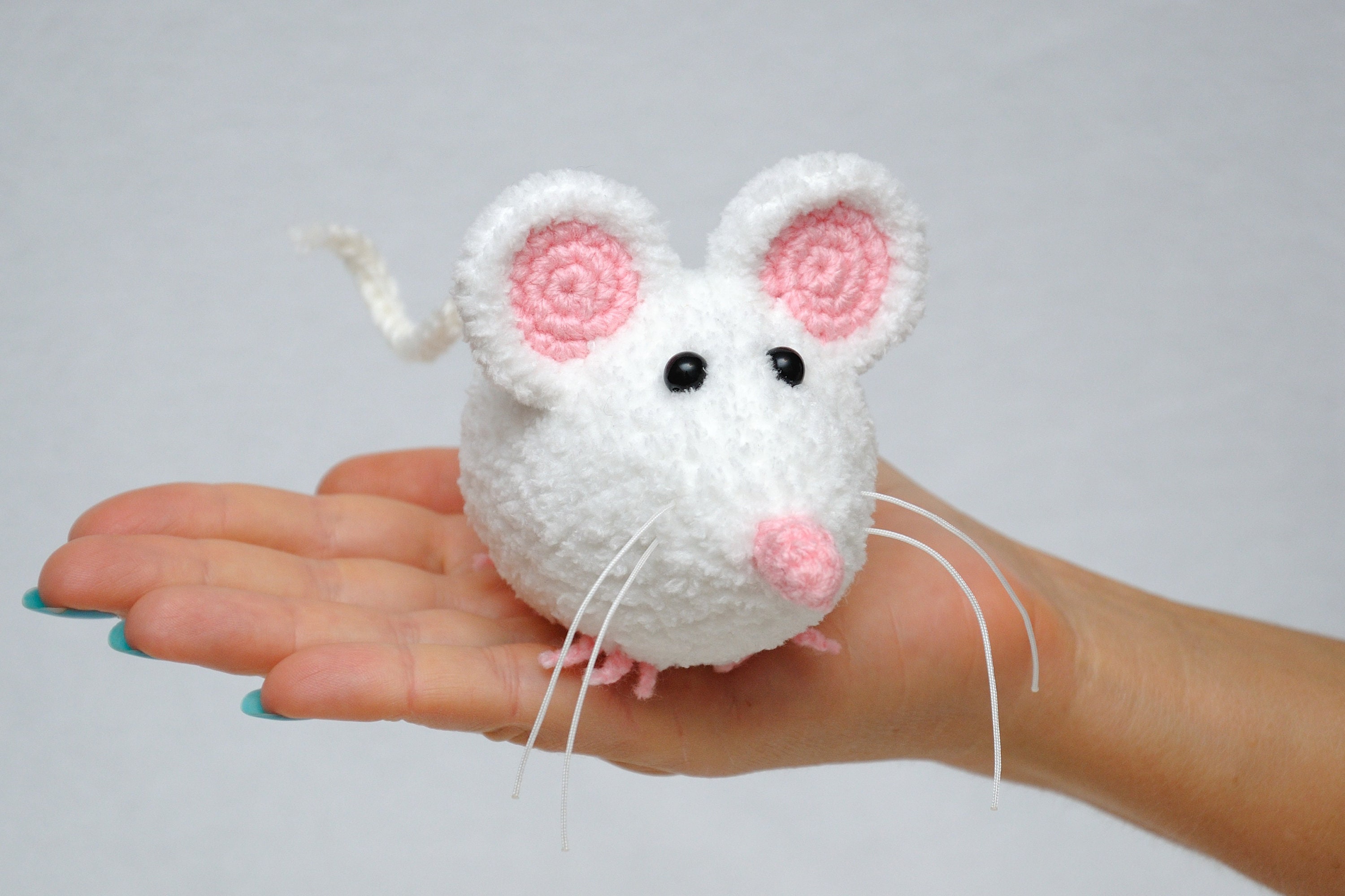 Crochet Mouse Crochet toy Plush Mice toy Kids Gift For kids Etsy