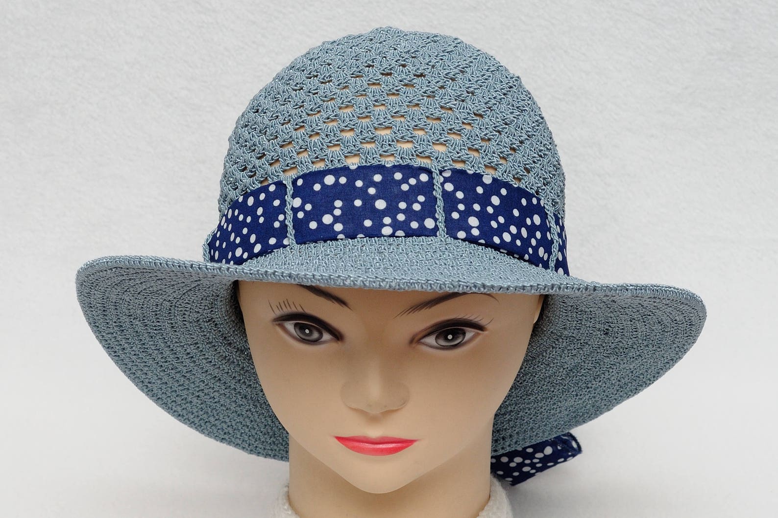 Womens Sun hat clothing Outdoors gift Gray Crochet Hat Womens Etsy