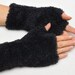 Karen Crowe reviewed Knit Eco-fur Fingerless Gloves Arm warmers Wrist warmers Fur Hand warmers Womens Crochet Gloves Winter Gift for Wife Gift Gloves for women
