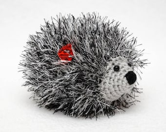 kids gift Crochet Hedgehog Baby toys Cute toy Baby Soft toy gift for baby Miniature toys Pet toys Plush Gift for kids Stuff animal amigurumi