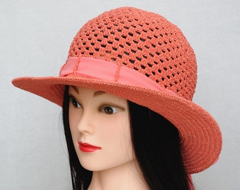 Crochet sun Hat with brim crochet beach Hat Wide Brim Hat Summer Hat Womens Hats Beach Crochet Hat Womens Ladies Hat holiday hat brimmed hat