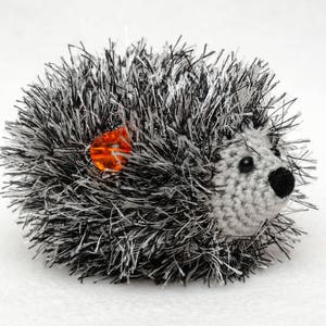 kids gift Crochet Hedgehog Baby toys Cute toy Baby Soft toy gift for baby Miniature toys Pet toys Plush Gift for kids Stuff animal amigurumi With orange apple