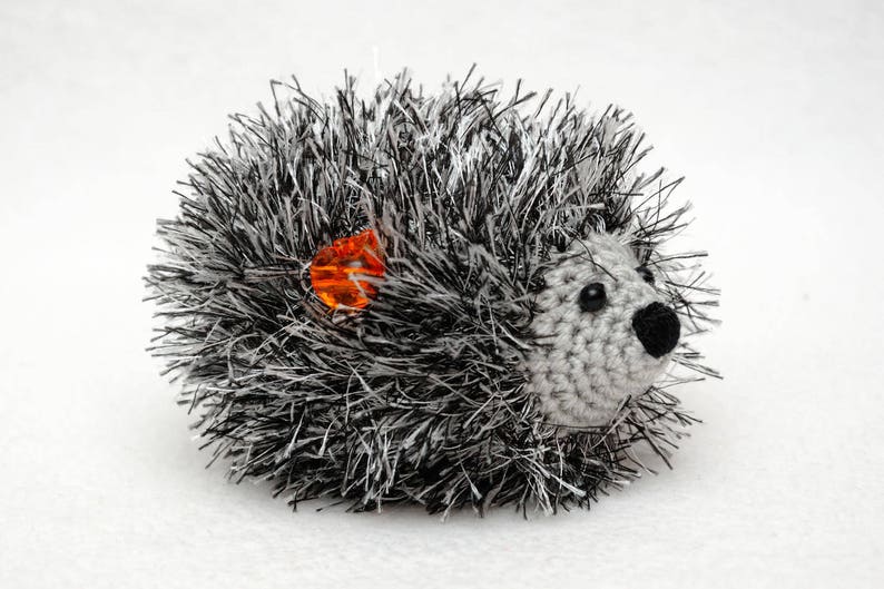 kids gift Crochet Hedgehog Baby toys Cute toy Baby Soft toy gift for baby Miniature toys Pet toys Plush Gift for kids Stuff animal amigurumi With orange apple