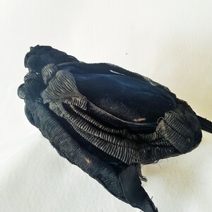 Bonnet Hat Victorian Edwardian Mourning Bonnet image 10