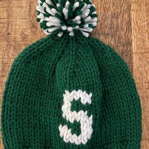 BRAND NEW! Michigan State infant hat with letter “S”.
