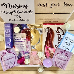 Mini New Mum Spa Pamper Gift Box, New Mum pamper gift, New Mum Gift Box, Pamper Hamper, new mum Gift, care package, New mum Christmas gift