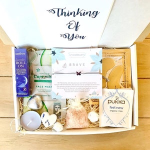Mini Recovery Get Well Soon Gift - Thinking of you Gift Set - Box for Strength - Get Well Soon Box - Gift for Her