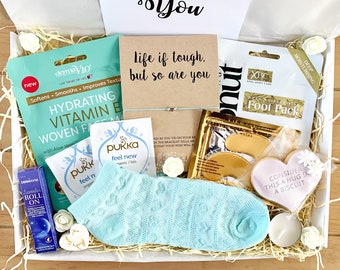 Recovery Get Well Soon Gift - Thinking of you Gift Set - Box for Strength - Get Well Soon Box - Gift for Her