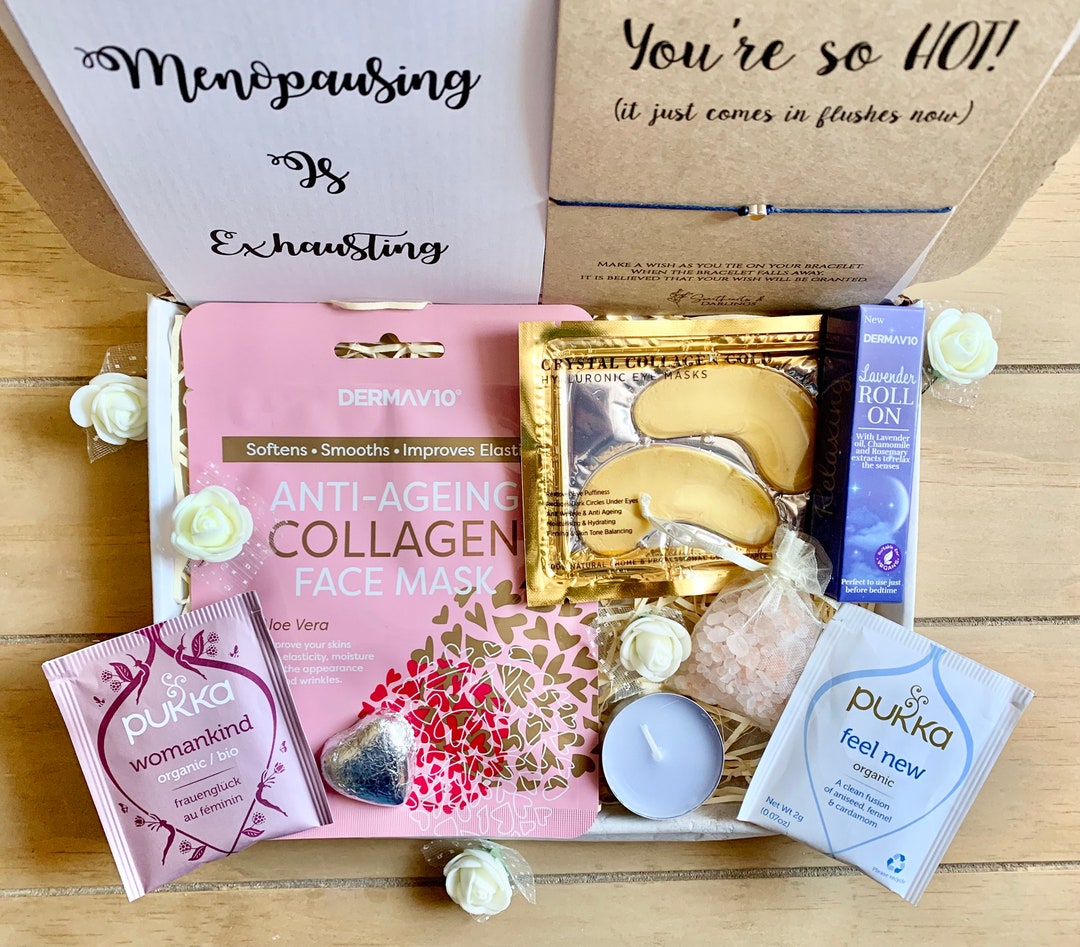 Mini Menopause Spa Pamper Gift Box, Mothers Day Pamper Gift, 50th