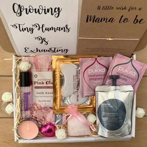 Mini Pregnancy Spa Pamper Gift Box Maternity Mum to Be Pamper Etsy UK