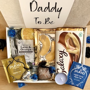 Mens mini Spa Pamper Gift Box, Daddy to be pamper gift, New Dad, relaxation, new dad Gift, Fathers Day Gift care package