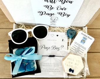 Page Boy Gift , Page Boy Proposal Gift, Will you be my Page Boy gift, Thank You Page Boy , Page Boy Favour, Page Boy Gift Box , Page boy