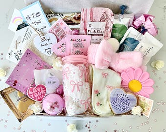 PAMPER HAMPER | Letterbox Gift for Her | Spa Self-Care Giftbox | Birthday Giftbox | Friend Giftbox | Care package Gift | Personalised Gift