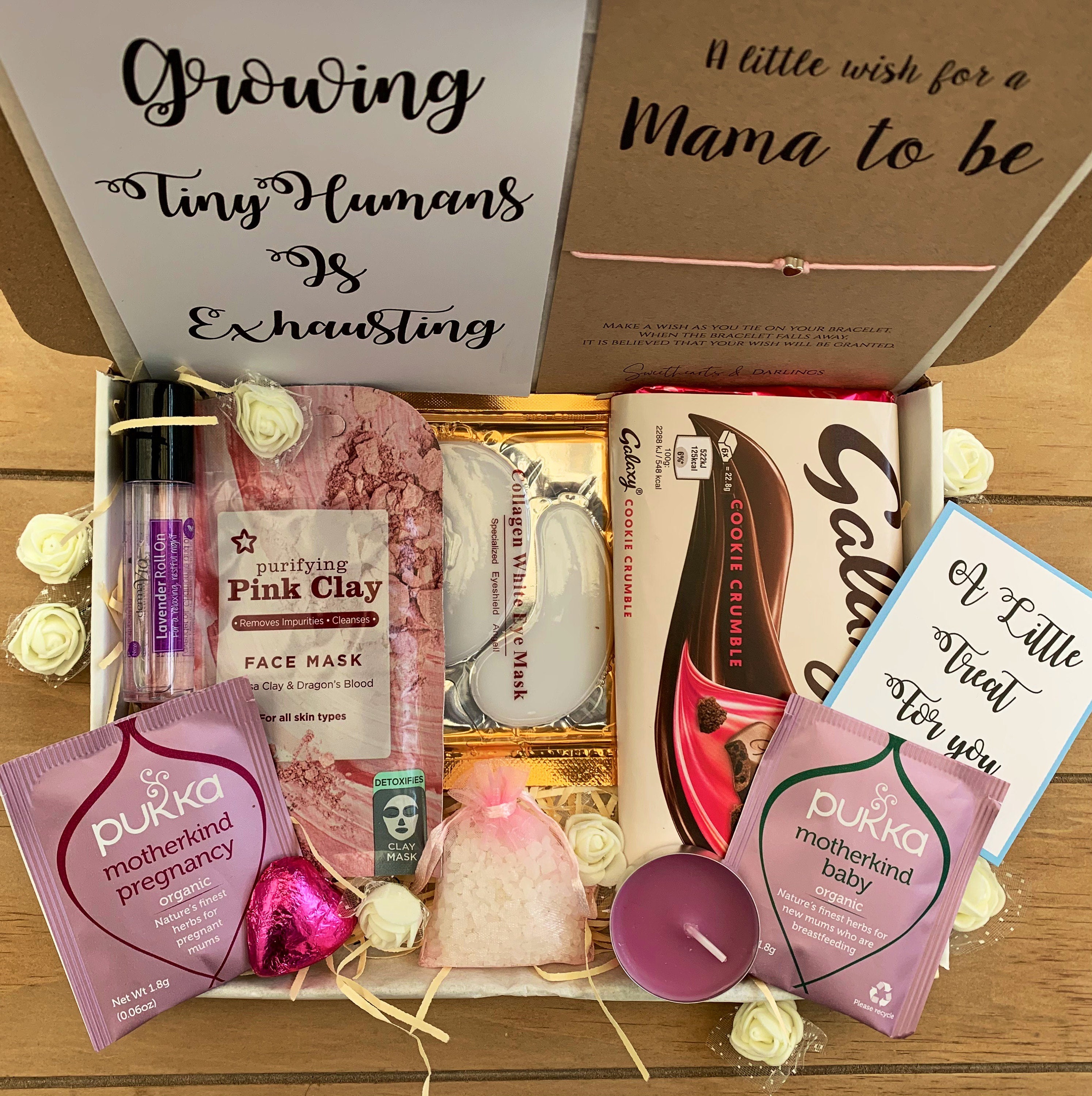 Mini Pregnancy Spa Pamper T Box Maternity Mum To Be Pamper Etsy Uk