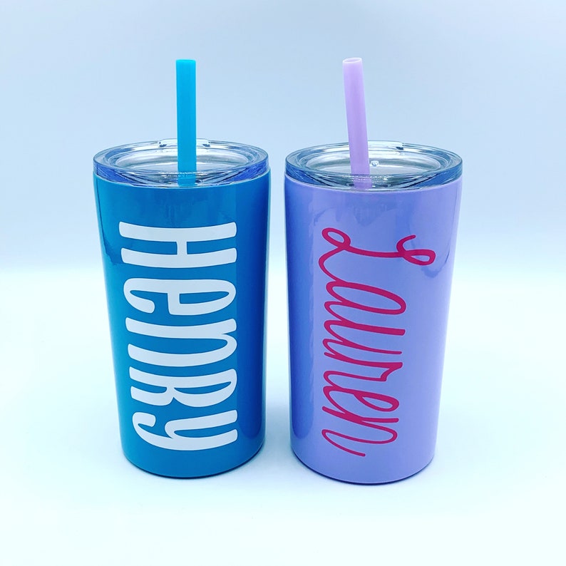 Kid Insulated Tumblers 12 Oz. Etsy