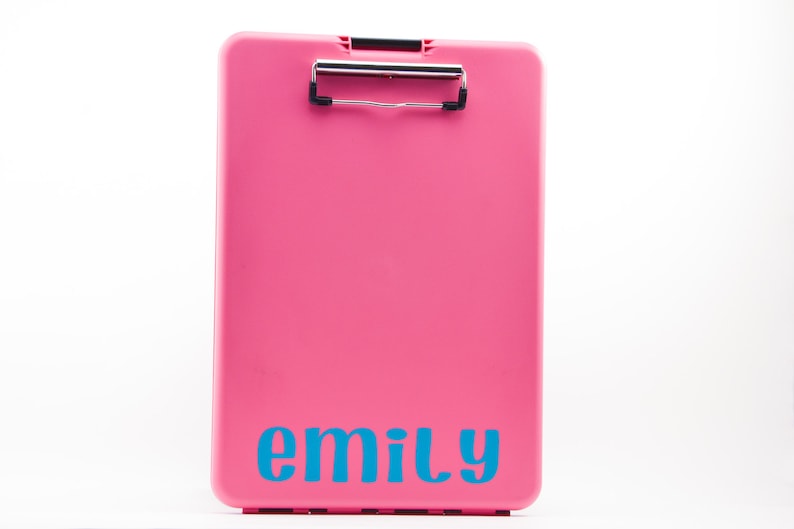 Pink or Blue Storage Clipboard image 2