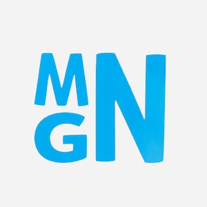 Vinyl Stack Monogram Vinyl Decal (Up to 5”)