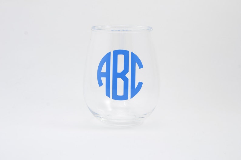 Set of Four Acrylic Wine Glasses Etsy