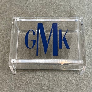 Personalisierte Acryl Klappbehälter