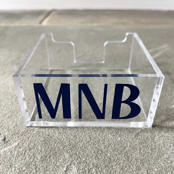 Acrylic Personalized Sticky Notes Holder