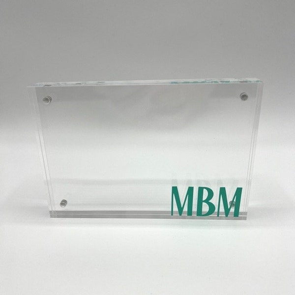 Personalized Acrylic Picture Frame (two sizes!)
