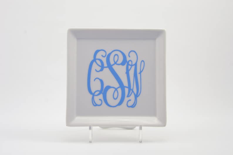 Personalized Ceramic Jewelry Tray Etsy