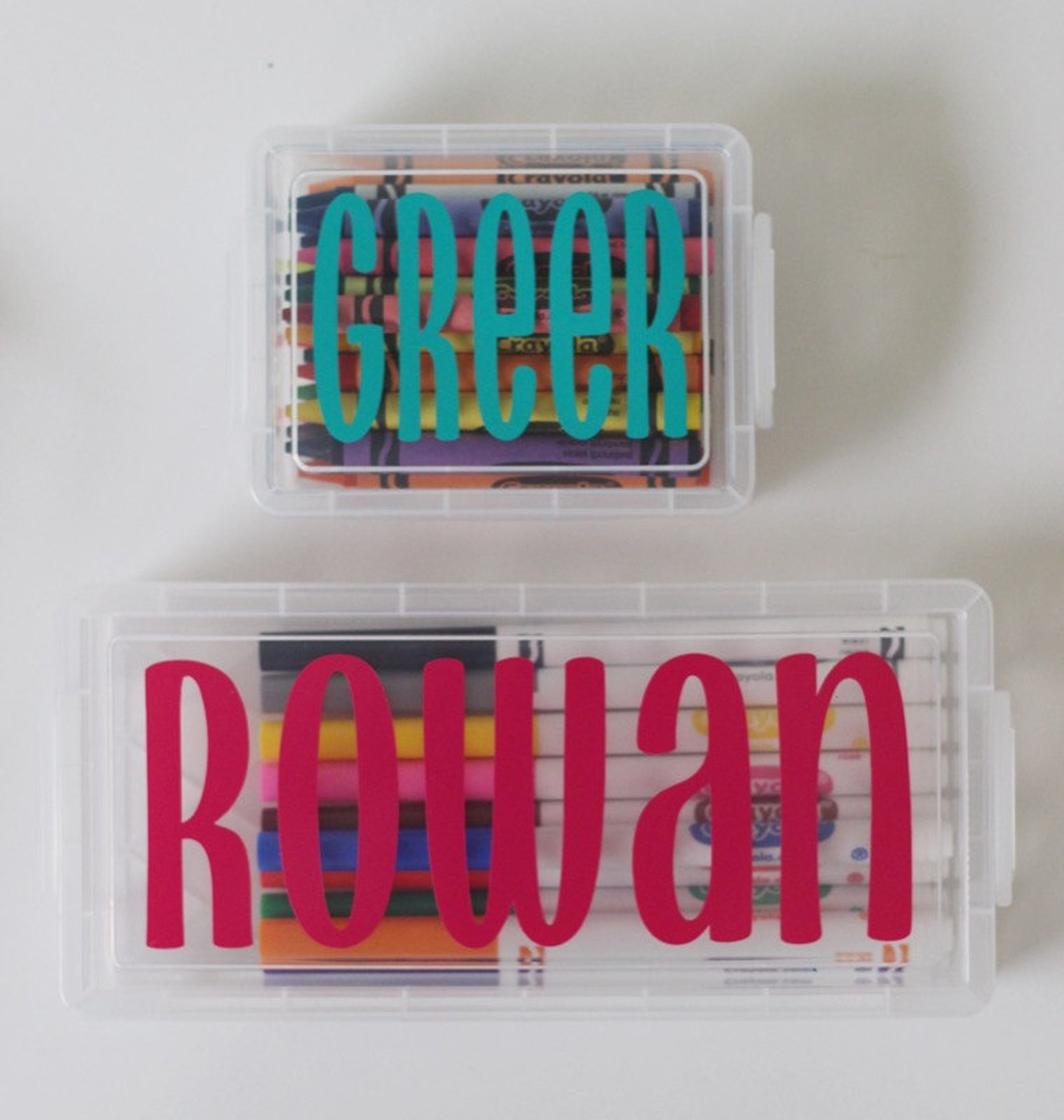 Personalized Marker or Colored Pencil Case with Crayola Etsy