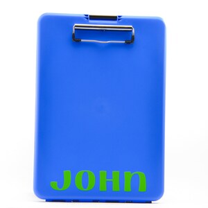 Pink or Blue Storage Clipboard image 3