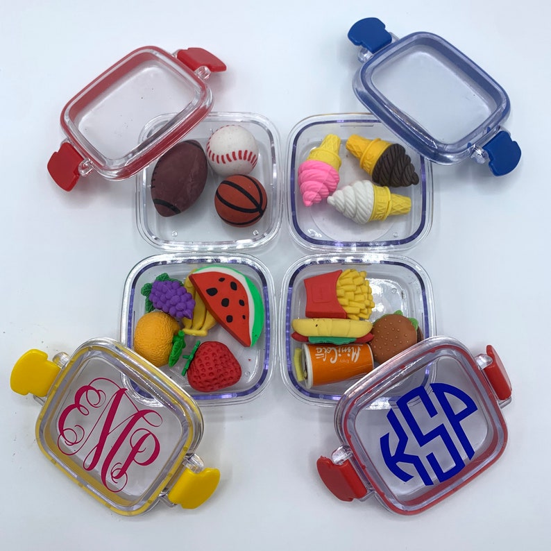 Personalized Eraser Kits - Etsy