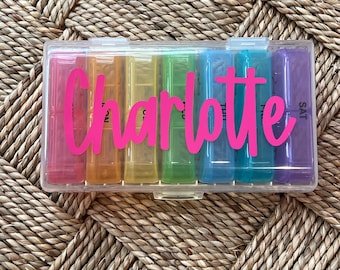 Personalized Pill Box