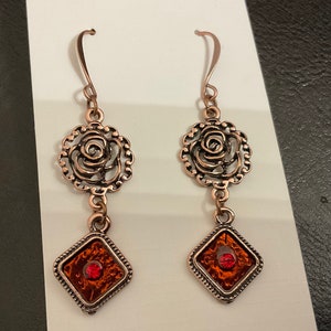 Copper roses