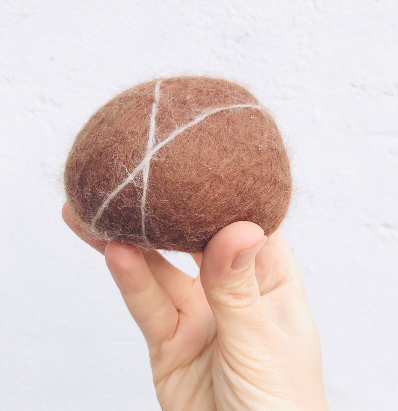 Stone Paperweights Pebble Paper Weights Felted Stone Etsy