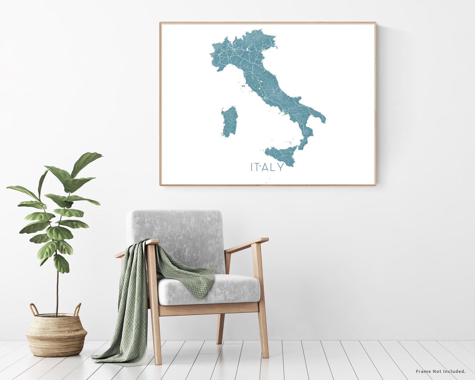 Italy Print Italy Map of Italy Wall Art Prints Italy Poster Etsy Canada