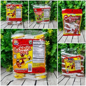 Cucharita Plus Mexican Candy | Dulces Mexicanos | Chille Candy | Mixed Candy | Dulces | Dulces Enchilados | Spicy Candy