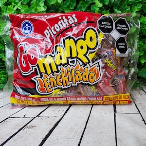 Go Mango Enchilado Mexican Candy | Dulces Mexicanos | Chille Candy | Mixed Candy | Dulces | Dulces Enchilados | Spicy Candy