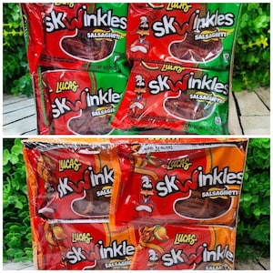 Lucas Skwinkles Mexican Candy | Dulces Mexicanos | Chille Candy | Mixed Candy | Dulces | Dulces Enchilados | Spicy Candy