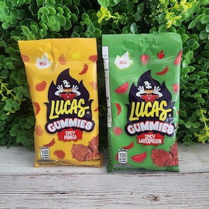 Lucas Gummies Mexican Candy | Dulces Mexicanos | Chille Candy | Mixed Candy | Dulces | Dulces Enchilados | Spicy Candy