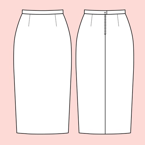 Pencil Skirt Custom Made Skirt Made To Order Skirt Vintage Skirt Pinup Skirt Rockabilly Skirt 50s Skirt Plus Size Skirt Bridesmaid Skirt