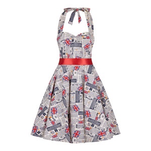 union jack swing dress