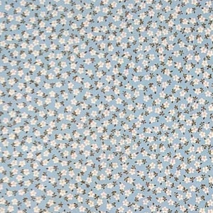 Floral Fabric 100% Cotton Fabric for CUSTOM ORDER or by the YARD - Flower Fabric Polka Dot Fabric Gingham Fabric Vintage Fabric Face Mask
