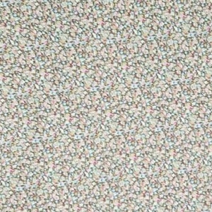 Floral Fabric 100% Cotton Fabric for CUSTOM ORDER or by the YARD - Flower Fabric Polka Dot Fabric Gingham Fabric Vintage Fabric Face Mask