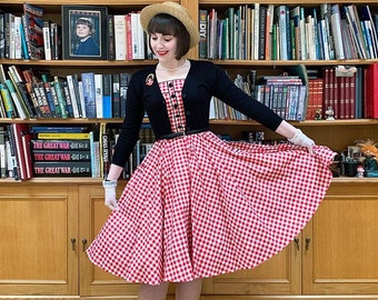 Retro checkered outfit new arrivals