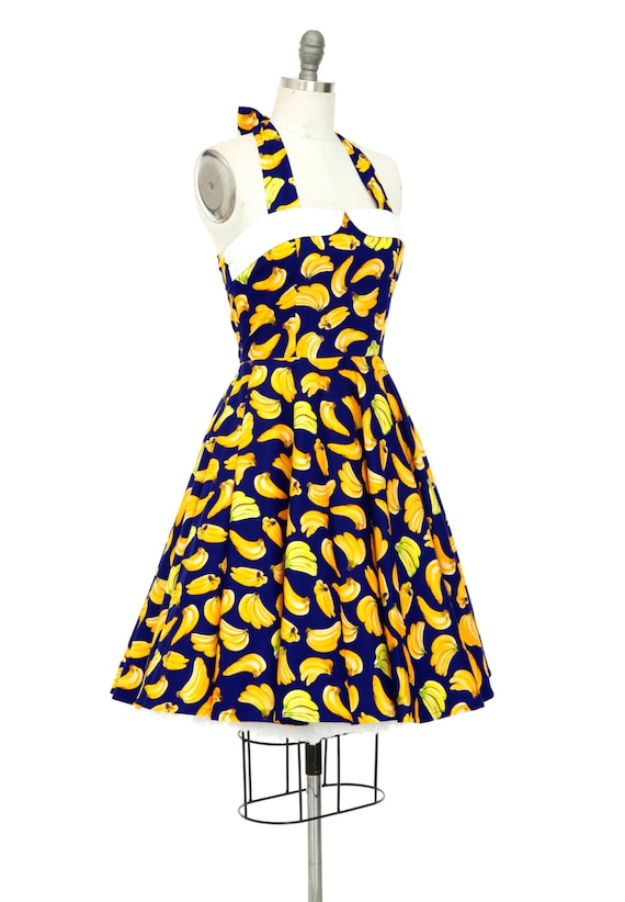 Plus Size Dress Banana Dress LAST CHANCE 4XL Fruit Dress Tropic Dress Sundress Beach Dress Pinup Dress Retro Dress Summer Dress Swing Dress Etsy UK