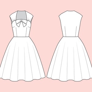 OLIVIA CUSTOM MADE Dress in Your Choice of Fabric! Vintage Dress Pinup Dress Cocktail Dress 50s Dress Bridesmaid Dress Made to Order Dress