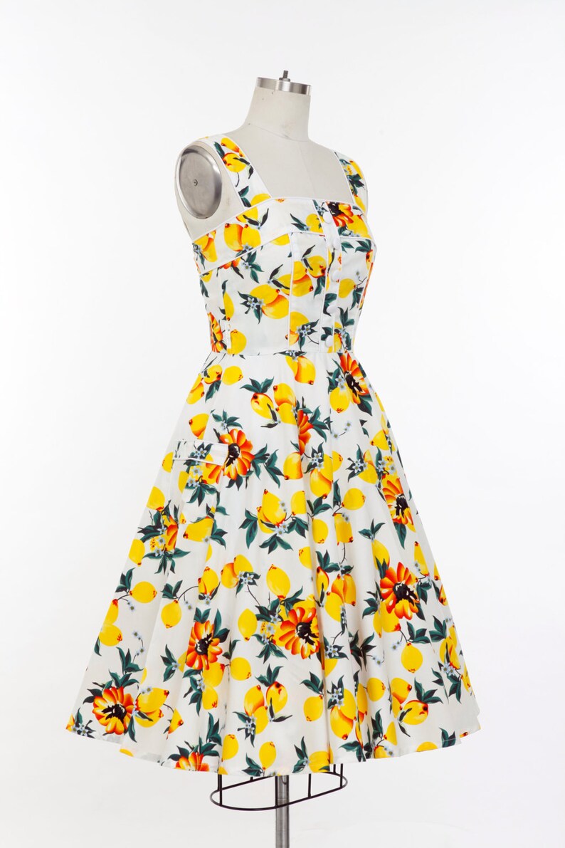 lemon sundress