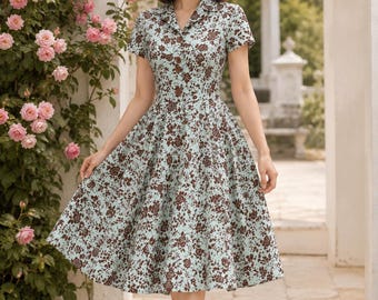 cotton voile check volume sleeve dress product info and reviews Embroidered | Chalk White Style:Cufflinks Model wears size small ml~crochet-skirt-in-black elescat Summer Dresses for