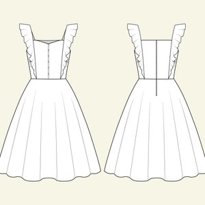 STELLA CUSTOM MADE Dress in Your Choice of Fabric Vintage Dress Pin up Dress 50s Dress Bridesmmaid Dress Party Dress Prom Dress Plus Size